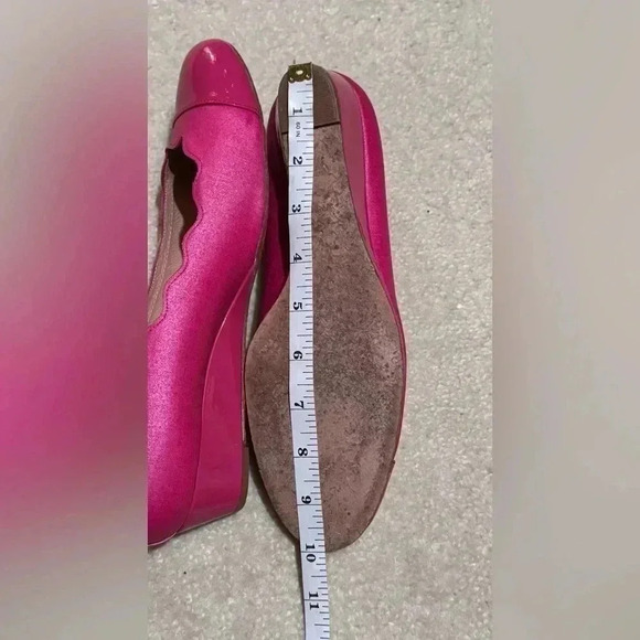 FS/NY‎ Women’s Pink Jigsaw Wedge Pumps Size 9 - Picture 9 of 11